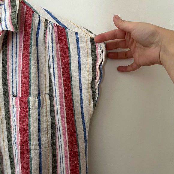 Old Navy Linen-Blend Shirtdress - L - Picture 5 of 6